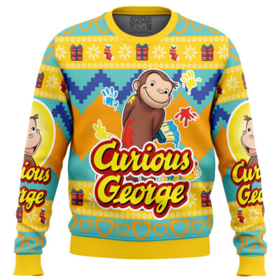 Curious George Ugly Christmas Sweater