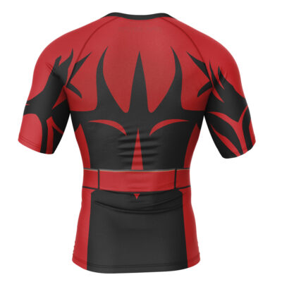 Daredevil Marvel Comics Short Sleeve Rash Guard Compression Shirt