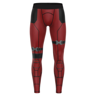 Deadpool Marvel Compression Pants Spats
