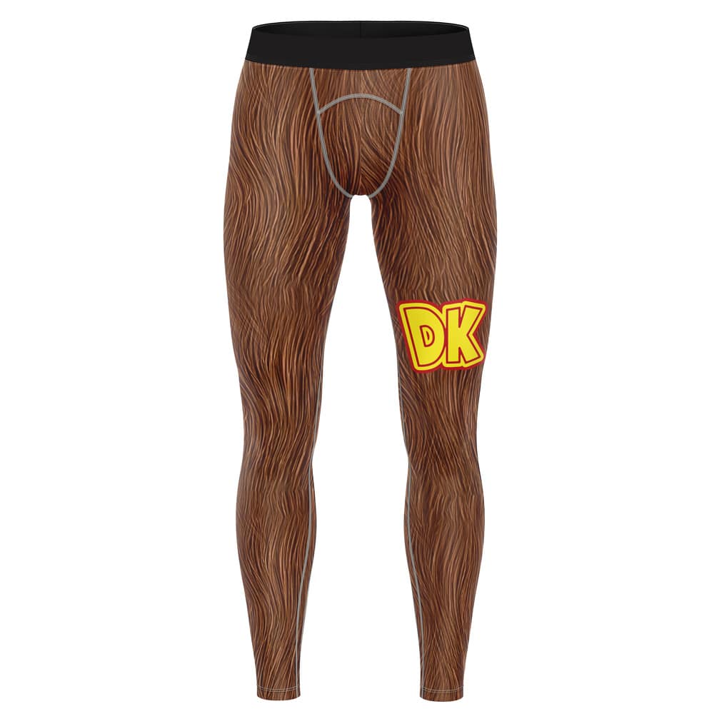 Donkey Kong Super Smash Bros Compression Pants Spats