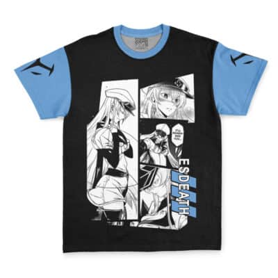 Esdeath Akame ga Kill Streetwear T-Shirt