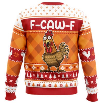 F-Caw-F Ugly Christmas Sweater