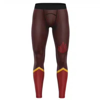 Firebenders Avatar the Last Airbender Compression Pants Spats