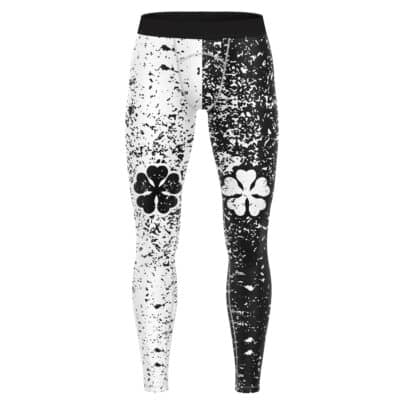 Five Leaf Clover Black Clover Compression Pants Spats
