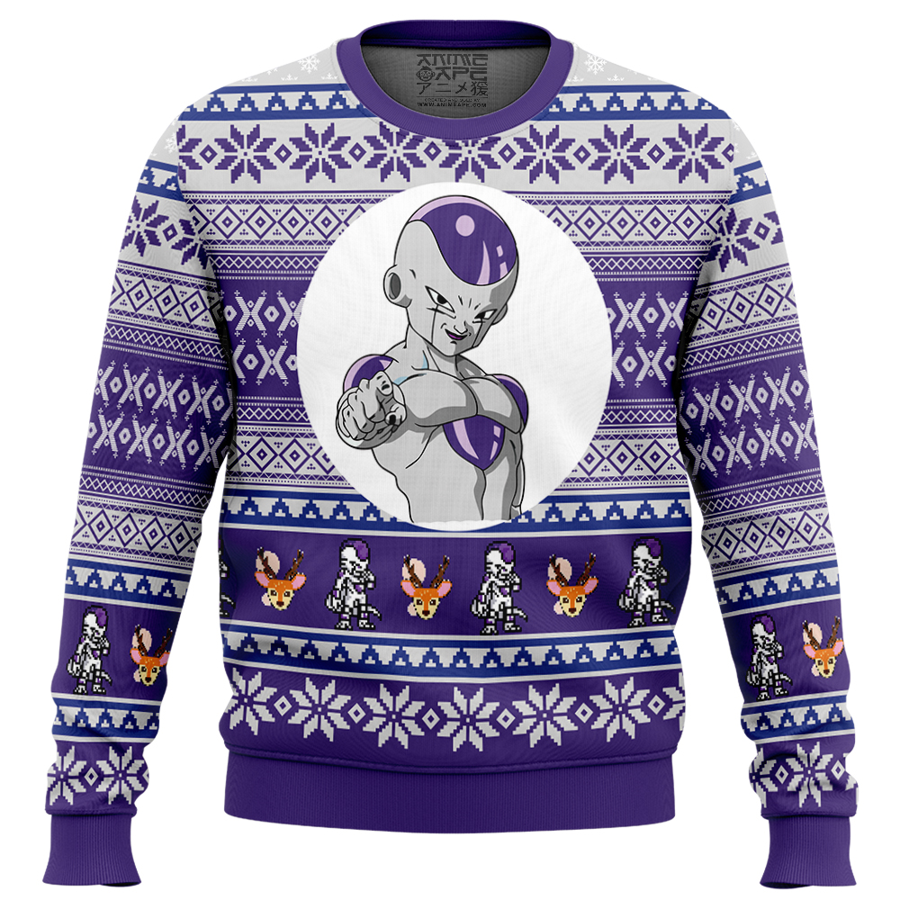 Frieza Dragon Ball Z Ugly Christmas Sweater