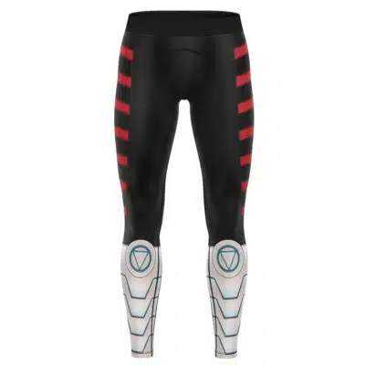 Gambit X-Men Marvel Compression Pants Spats