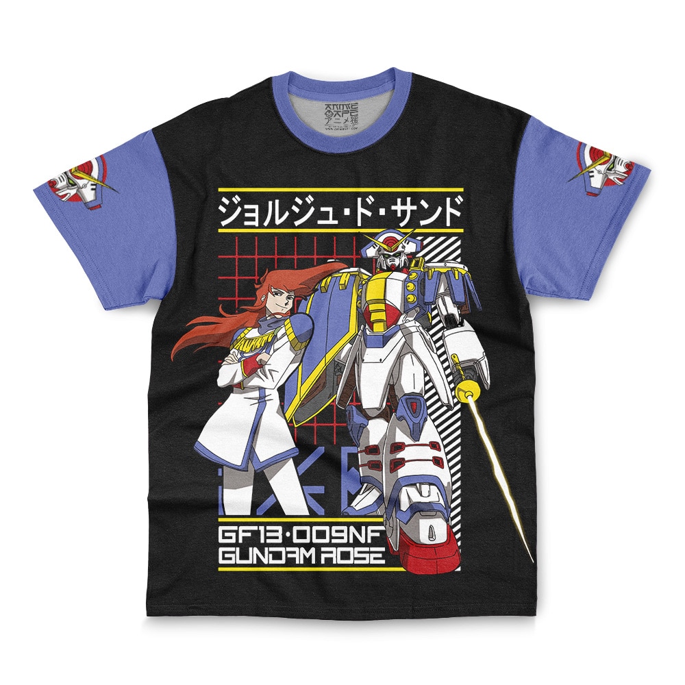 George de Sand G Gundam Streetwear T-Shirt