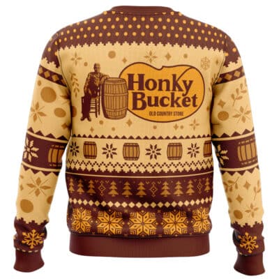 Honky Bucket Ugly Christmas Sweater