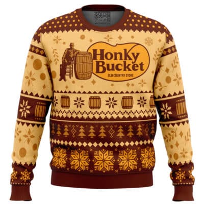 Honky Bucket Ugly Christmas Sweater