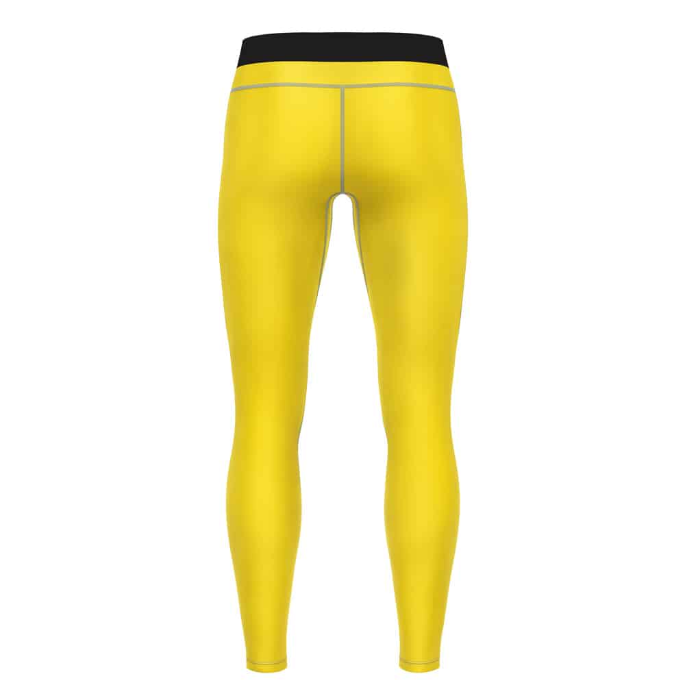 Hufflepuff Hogwarts Legacy Harry Potter Compression Pants Spats - Image 2