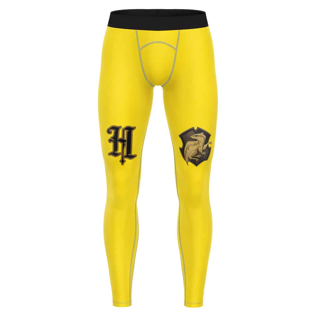 Hufflepuff Hogwarts Legacy Harry Potter Compression Pants Spats