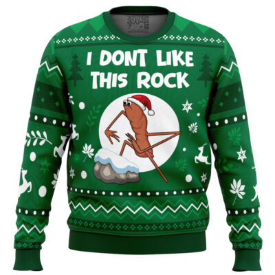 I Dont Like This Rock Marcus The Worm_Ugly Christmas Sweater