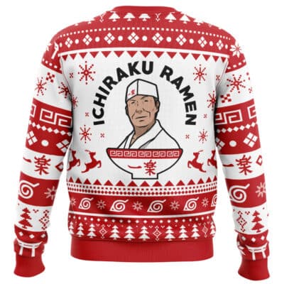 Ichiraku Ramen Shippuden Ugly Christmas Sweater