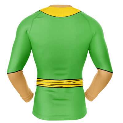 Iron Fist Marvel Long Sleeve Rash Guard Compression Shirt