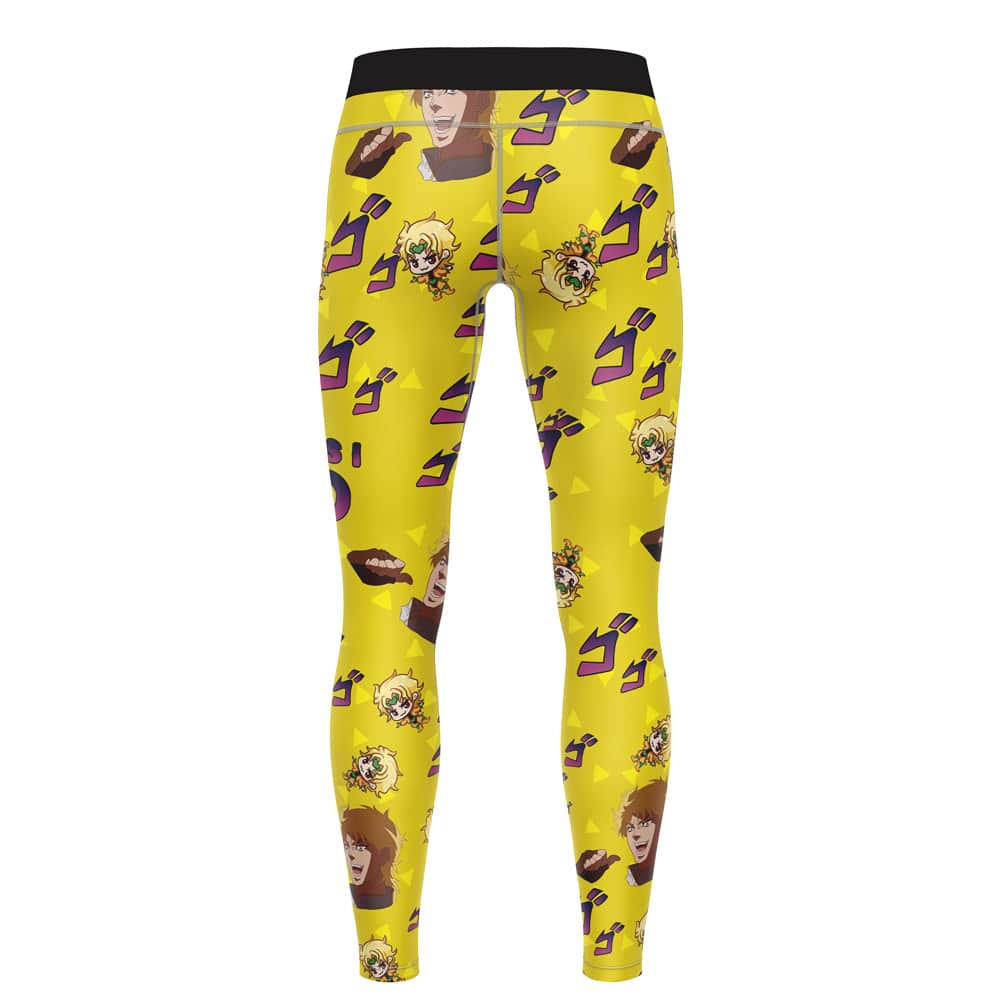 It Was Me Dio Pattern Jojo's Bizarre Adventure Compression Pants Spats - Image 2