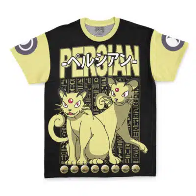 Kanto Persian Pokemon Streetwear T-Shirt