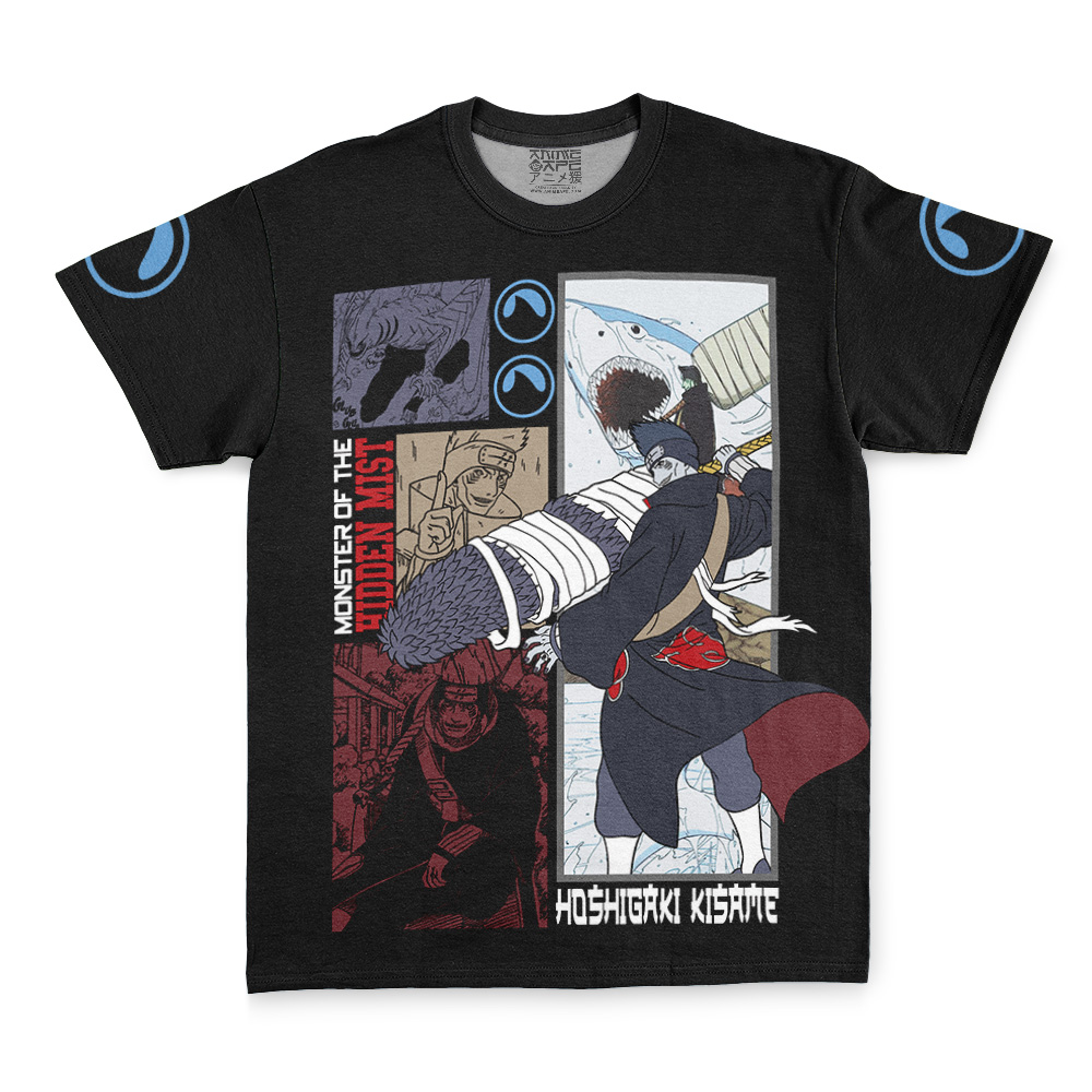 Kisame Hoshigaki Akatsuki Shippuden Streetwear T-Shirt | Anime Ape