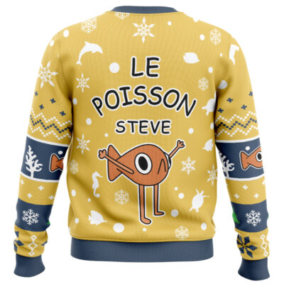 Le Poisson Steve Ugly Christmas Sweater