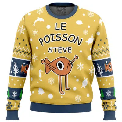 Le Poisson Steve Ugly Christmas Sweater