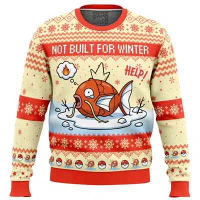 Magikarp Not Built For Winter Pokemon Ugly Christmas Sweater