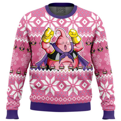 Majin Buu Dragon Ball Z Ugly Christmas Sweater