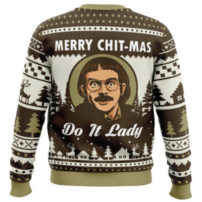 Merry Chit-Mass Do It Lady_Ugly Christmas Sweater