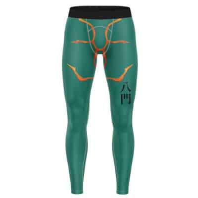 Might Guy 8th Gate Shippuden Compression Pants Spats