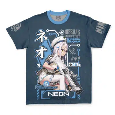 Neon Nikke Streetwear Hoodie