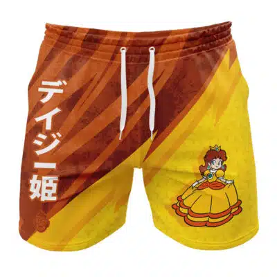 Princess Daisy Super Mario Bros Gym Shorts