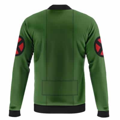 Rogue X-Men Green Marvel Bomber Jacket