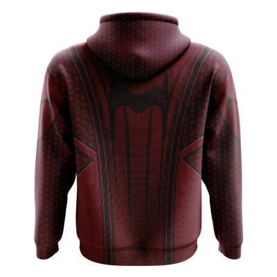 Scarlet Witch Cosplay Marvel Zip Hoodie Jacket