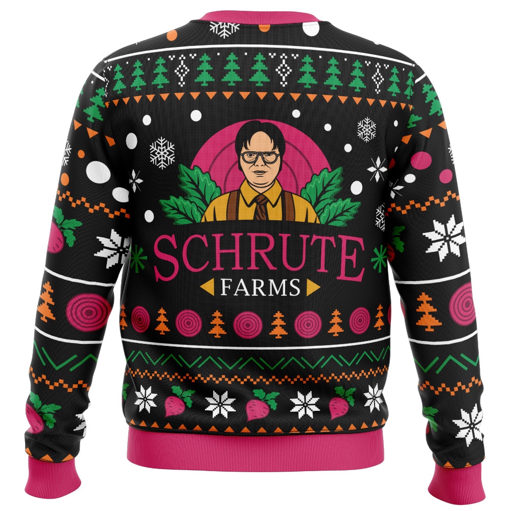 Schrute Farms The Office Ugly Christmas Sweater