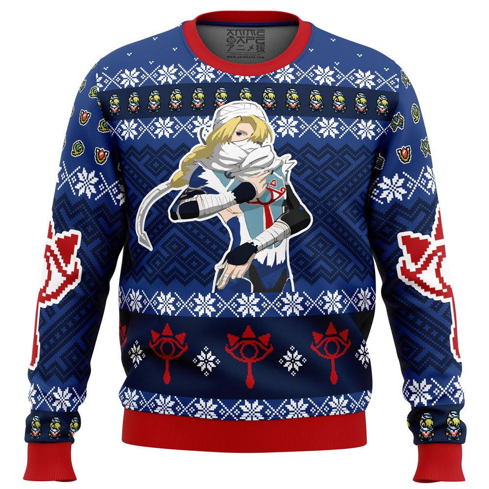 Sheik Legend of Zelda Ugly Christmas Sweater
