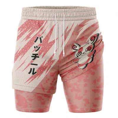 Spinda Attack V1 Pokemon 2-in-1 Performance Shorts