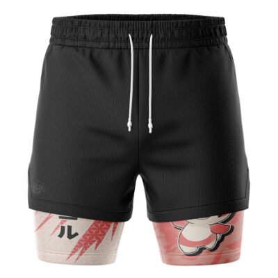 Spinda Attack V2 Pokemon 2-in-1 Performance Shorts