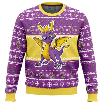 Spyro Spyro The Dragon Ugly Christmas Sweater