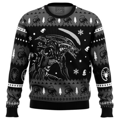 Xenomorph V2 Alien Ugly Christmas Sweater