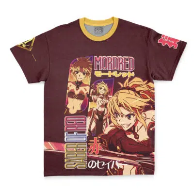 Mordred Saber of the Red Fate Apocrypha Streetwear T-Shirt