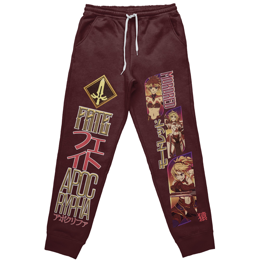 Mordred Saber of the Red Fate Apocrypha Streetwear Sweatpants
