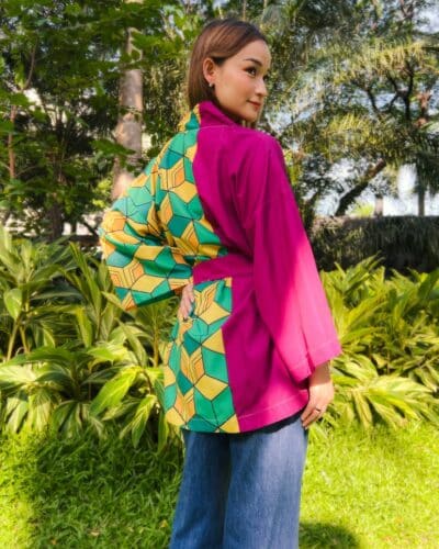 Giyu Tomioka Demon Slayer Happi Coat Haori Kimono