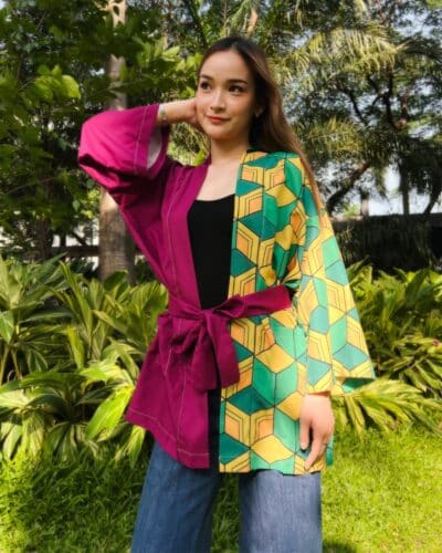 Giyu Tomioka Demon Slayer Happi Coat Haori Kimono