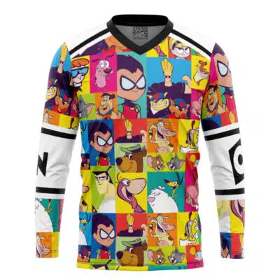 90s Cartoon Network V1 Hockey Jersey