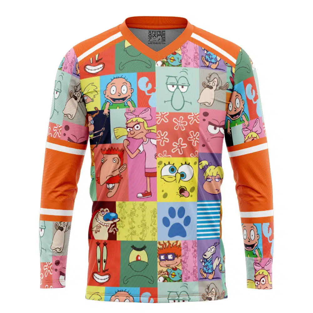 90's Nickelodeon V2 Hockey Jersey
