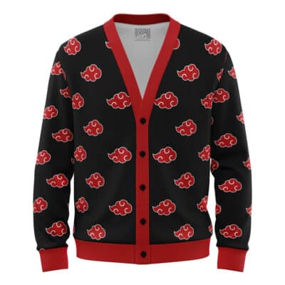 Akatsuki Shippuden Knitted Cardigan Sweater