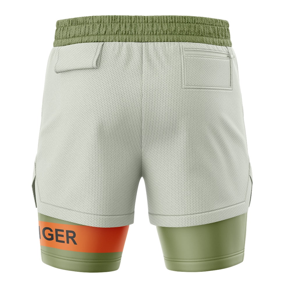 Android 17 MIR Dragon Ball Z 2-in-1 Performance Shorts