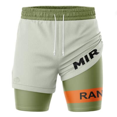Android 17 MIR Dragon Ball Z 2-in-1 Performance Shorts