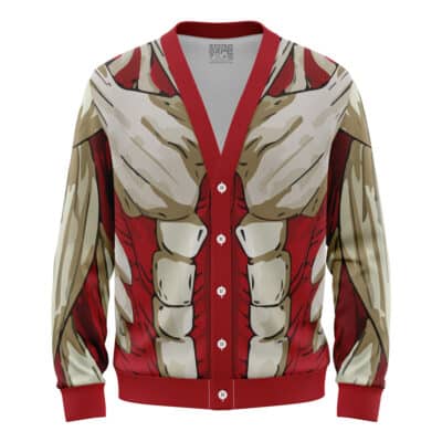 Armored Titan Attack on Titan Knitted Cardigan Sweater