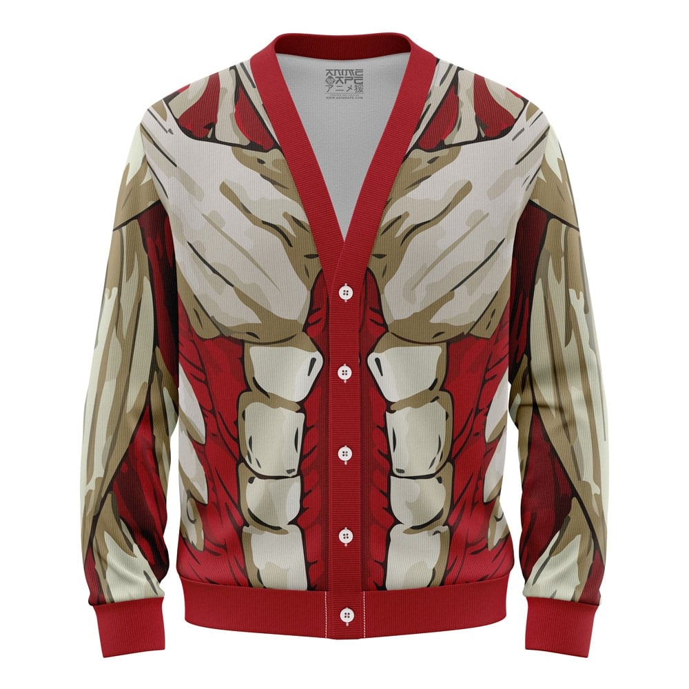 Armored Titan Attack on Titan Knitted Cardigan Sweater