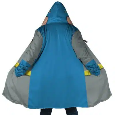 Batman Blue and Gray Suit DC Comics Dream Cloak Coat