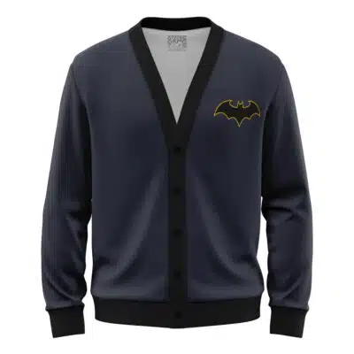 Batman DC Comics Knitted Cardigan Sweater